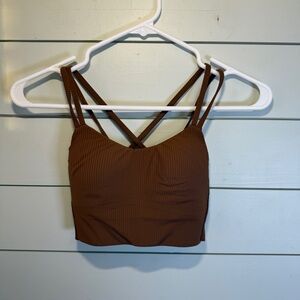 Lululemon brown like a cloud bra women’s size 0-2